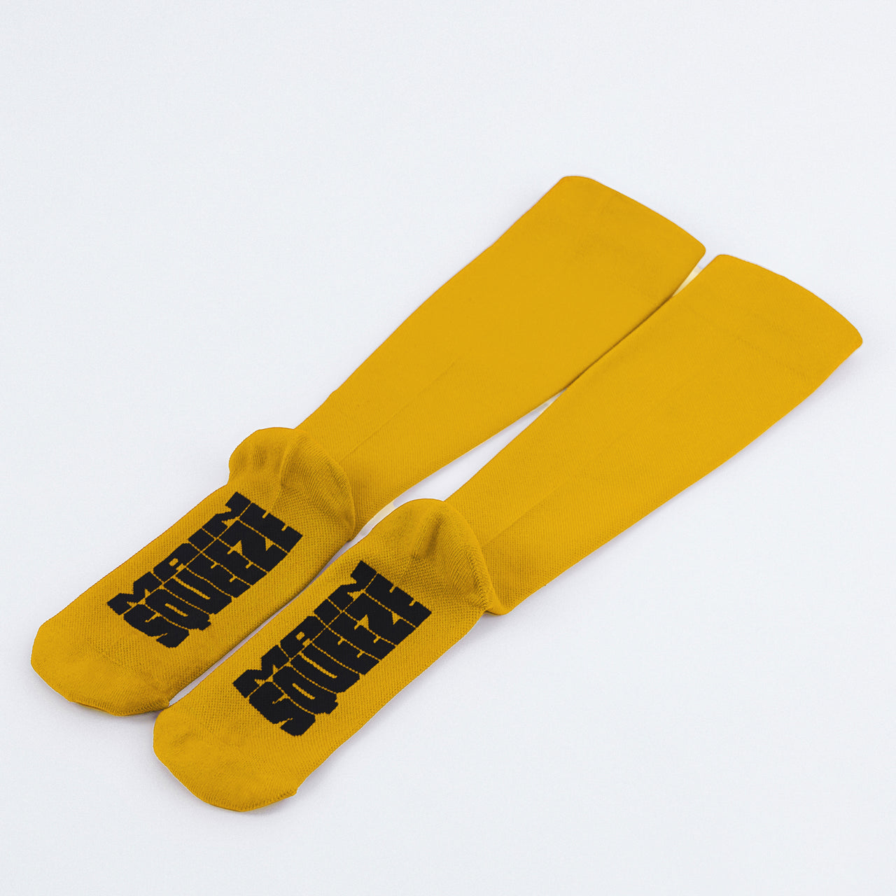 Yellow Knee-high Compression Socks